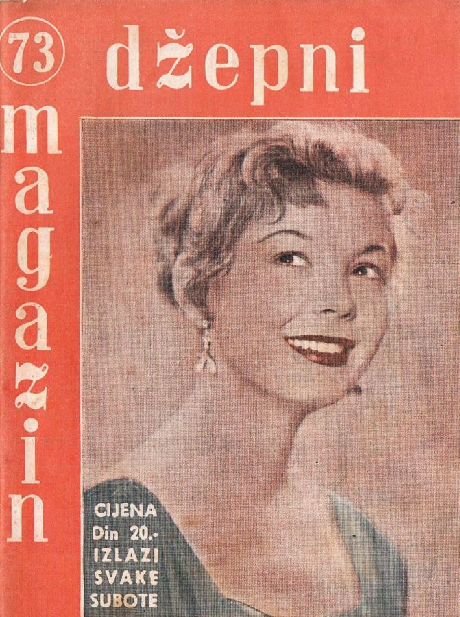 DZEPNI magazine side cover Issue 73  1957