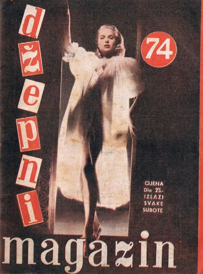 DZEPNI magazine side cover Issue 74  1957
