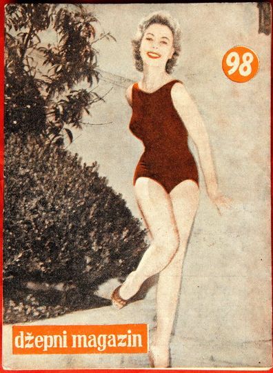 DZEPNI magazine side cover Issue 98  1958