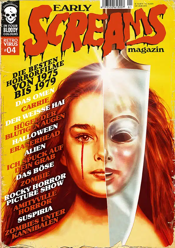 EARLY SCREAMS magazine side cover Issue 4   