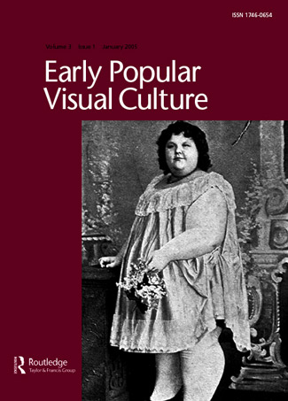 EARLY POPULAR VISUAL CULTURE magazine side cover  Vol 3 #1 May 2005