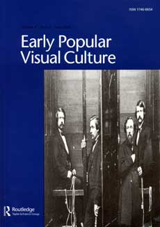 EARLY POPULAR VISUAL CULTURE magazine side cover  Vol 4 No 1 April 2006