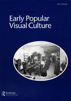 EARLY POPULAR VISUAL CULTURE magazine side cover  Vol 4 No 3 November 2006
