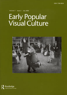 EARLY POPULAR VISUAL CULTURE magazine side cover  Vol 7 No 2 July 2009