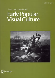 EARLY POPULAR VISUAL CULTURE magazine side cover  Vol 7 No 3 November 2009