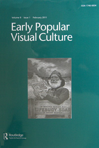 EARLY POPULAR VISUAL CULTURE magazine side cover  Vol 9 No 1 February 2011