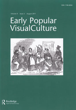 EARLY POPULAR VISUAL CULTURE magazine side cover  Vol 9 No 3 August 2011