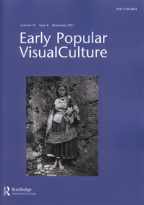 EARLY POPULAR VISUAL CULTURE magazine side cover  Vol 10 No 4 November 2012