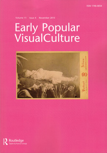 EARLY POPULAR VISUAL CULTURE magazine side cover  Vol 11 No 4 November 2013