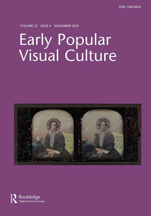 EARLY POPULAR VISUAL CULTURE magazine side cover  November 2024