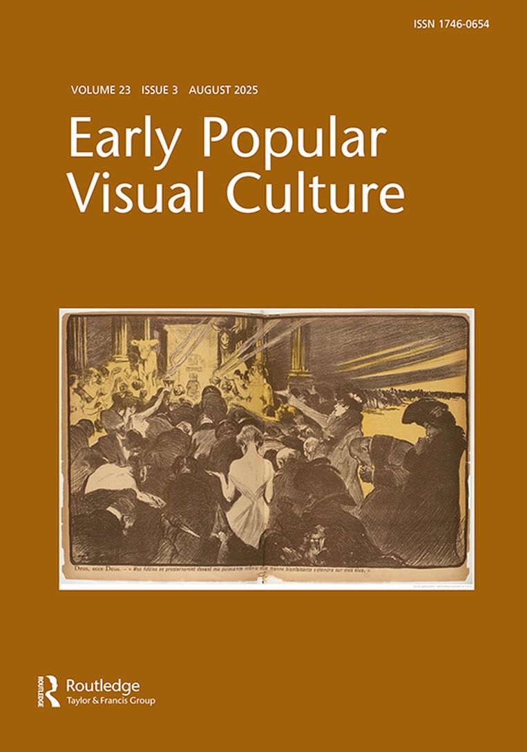 EARLY POPULAR VISUAL CULTURE magazine cover