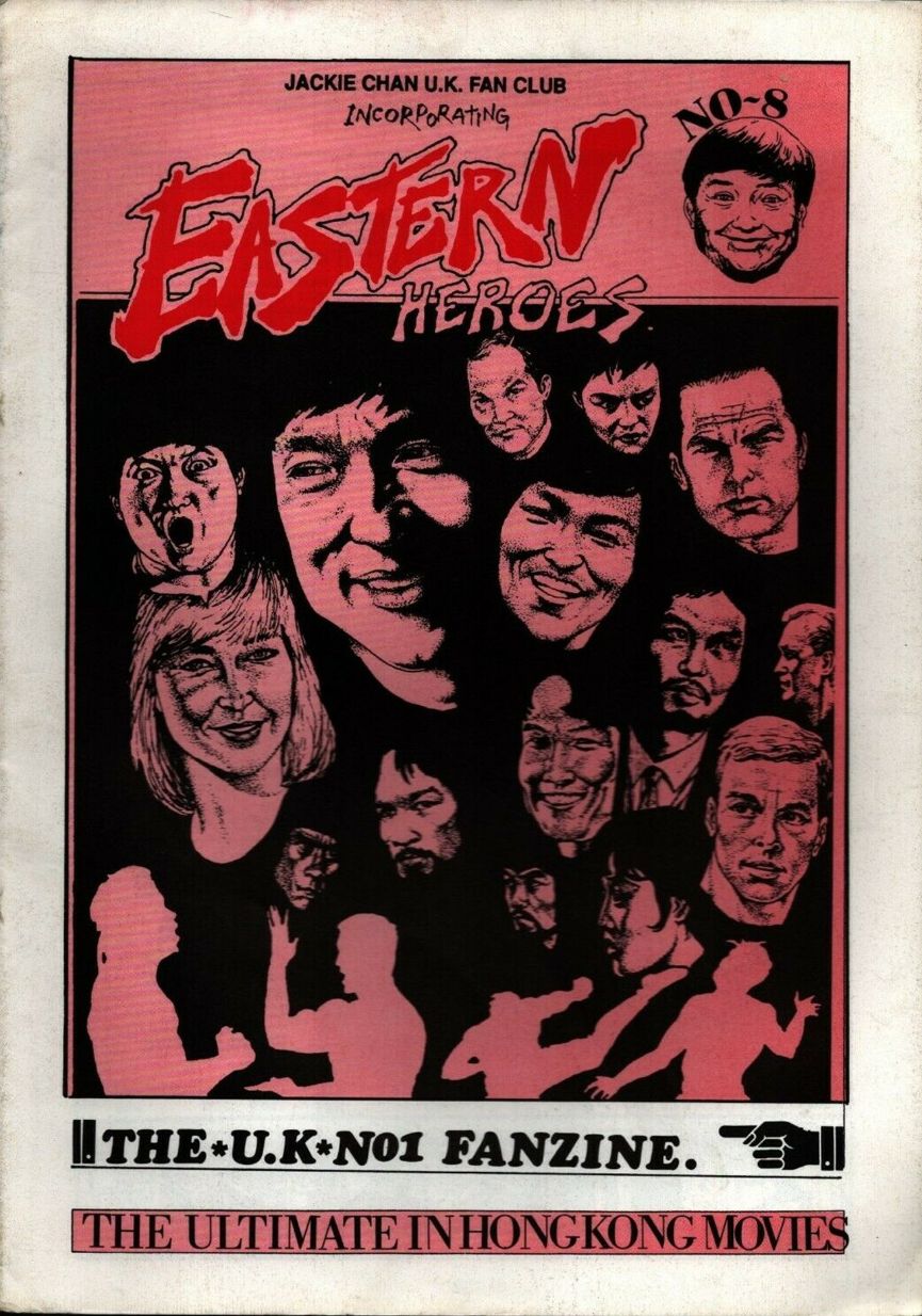 EASTERN HEROES magazine side cover Issue 8  