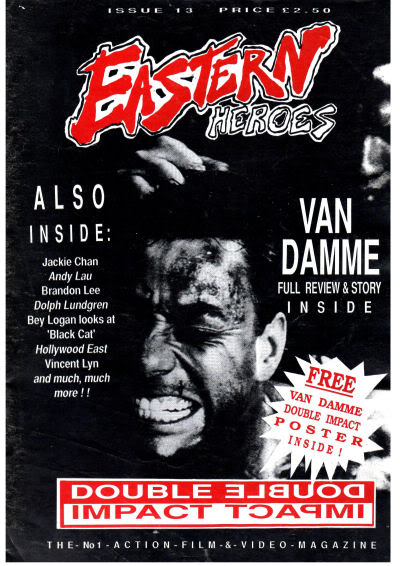 EASTERN HEROES magazine side cover Issue 13  