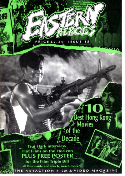 EASTERN HEROES magazine side cover Issue 15  