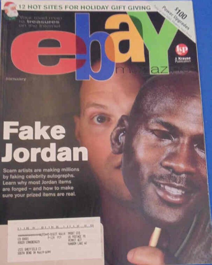 EBAY magazine side cover  Vol 2 # 1  January 2000