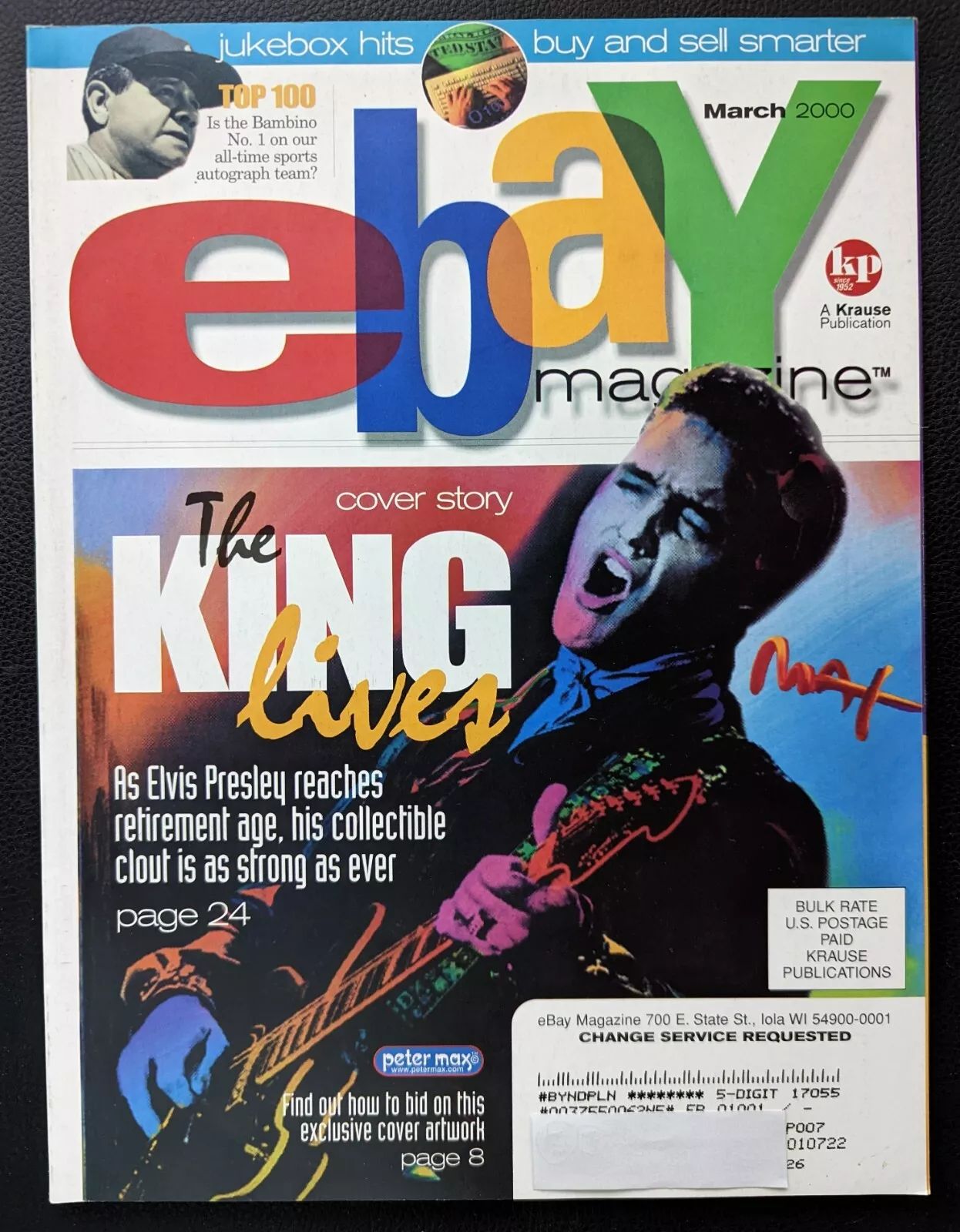 EBAY magazine side cover  Vol 2 No  3  March 2000