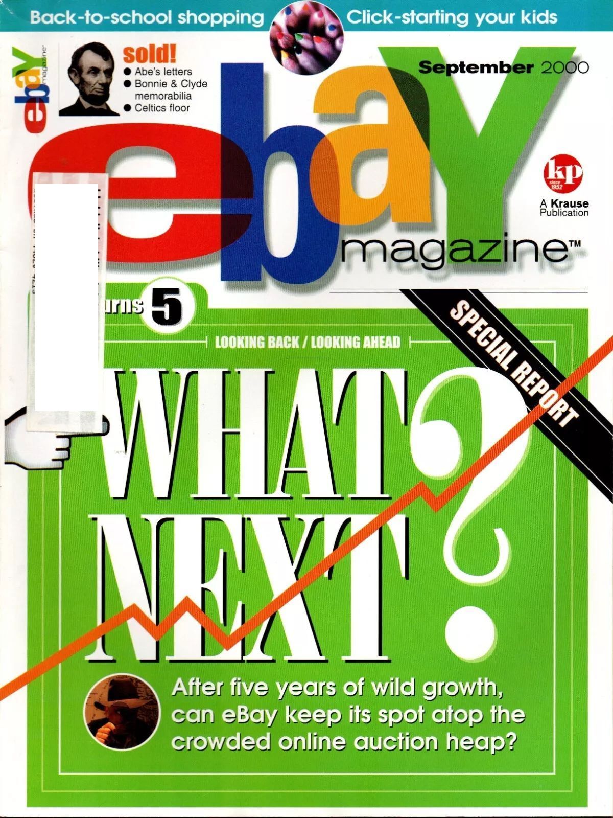EBAY magazine side cover  September 2000