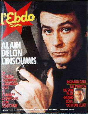 HEBDO CINEMA magazine side cover Issue 7 5 December 1984