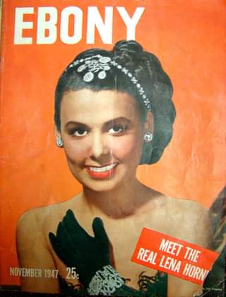 EBONY magazine side cover  November 1947