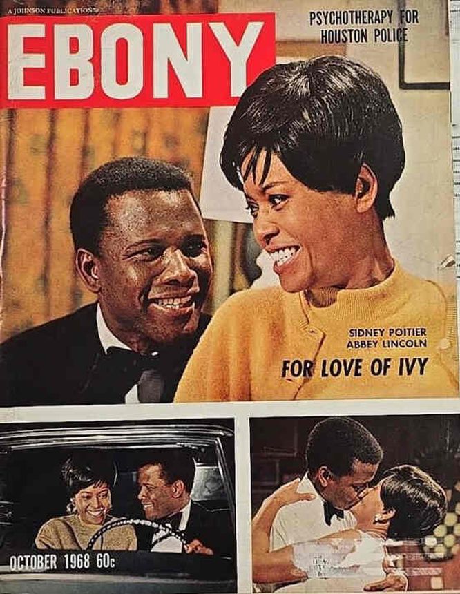 EBONY magazine side cover  October 1968
