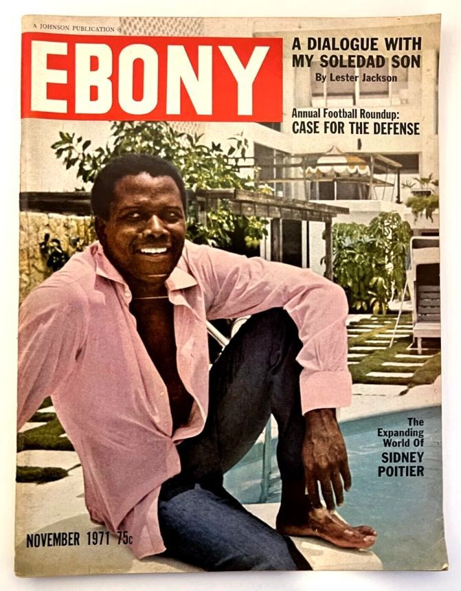 EBONY magazine side cover  November 1971
