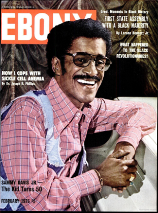 EBONY magazine side cover  February 1976
