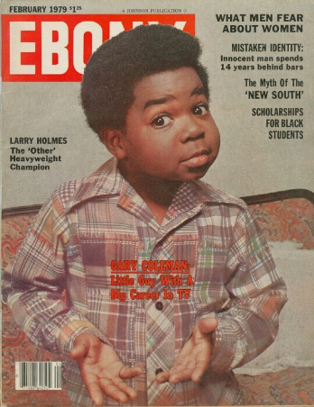 EBONY magazine side cover  February 1979