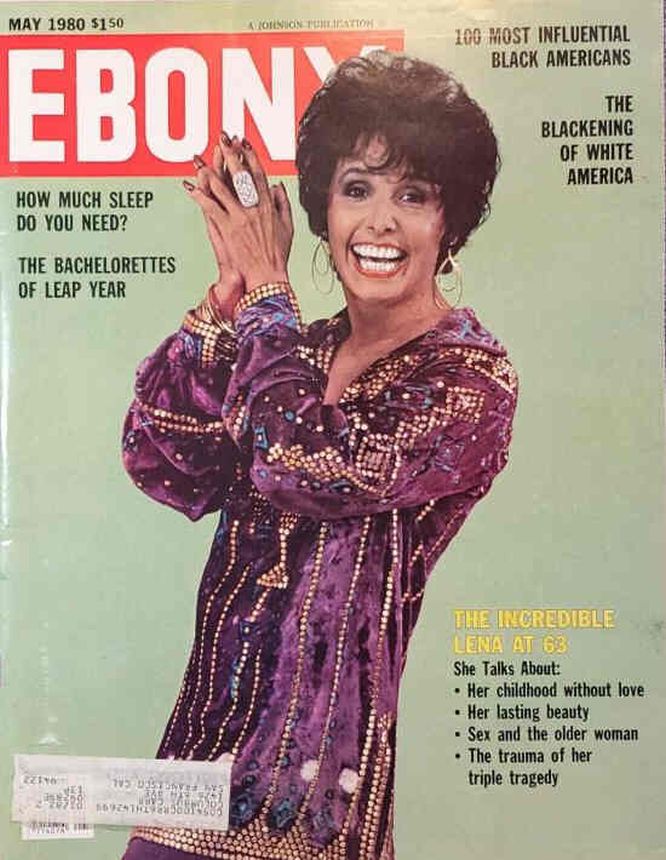 EBONY magazine side cover  May 1980