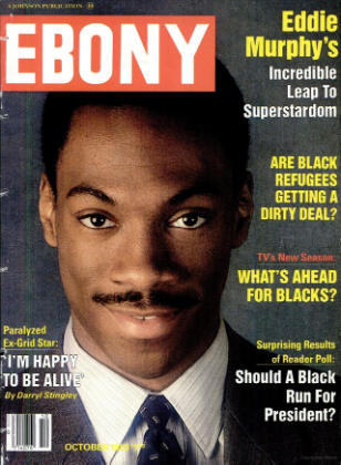 EBONY magazine side cover  October 1983