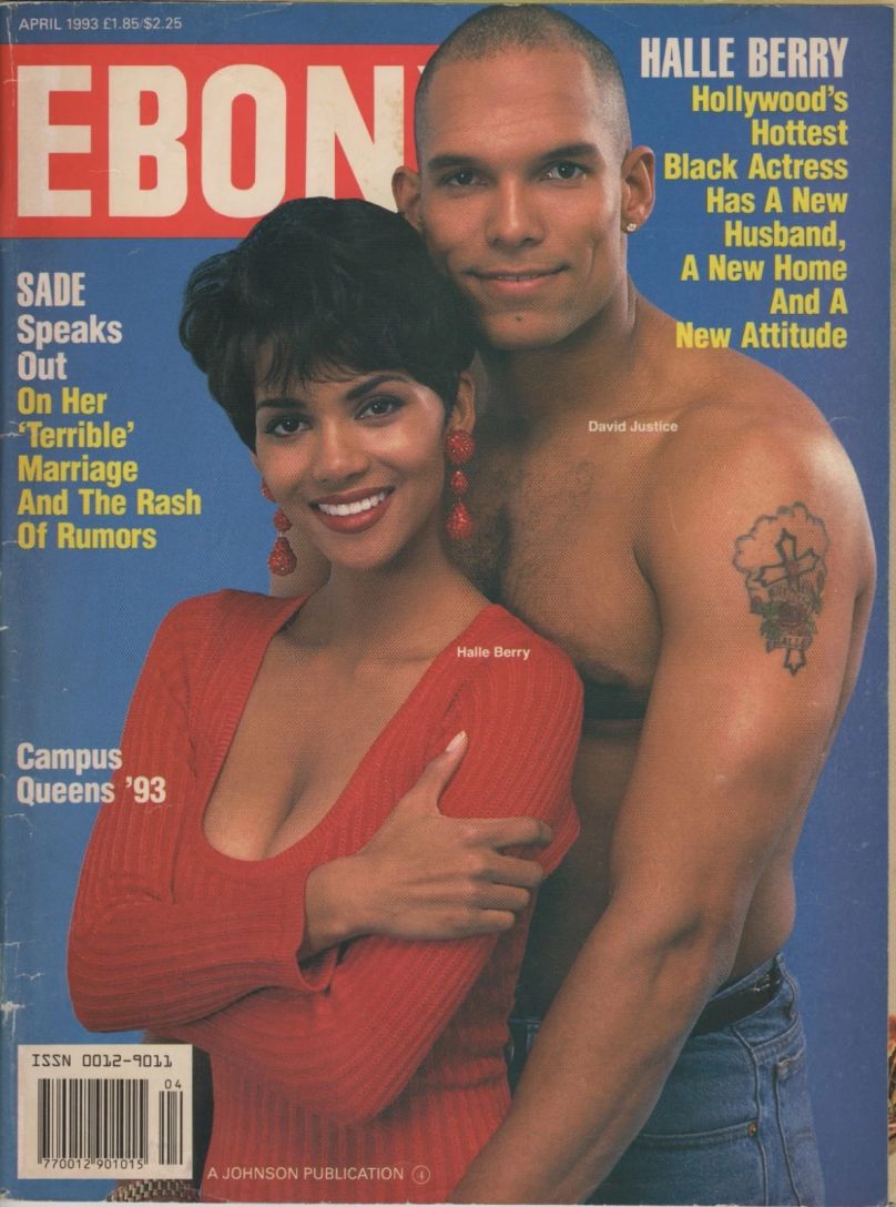 EBONY magazine side cover  April 1993