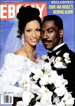 EBONY magazine side cover  May 1993
