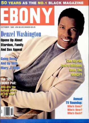 EBONY magazine side cover  October 1995