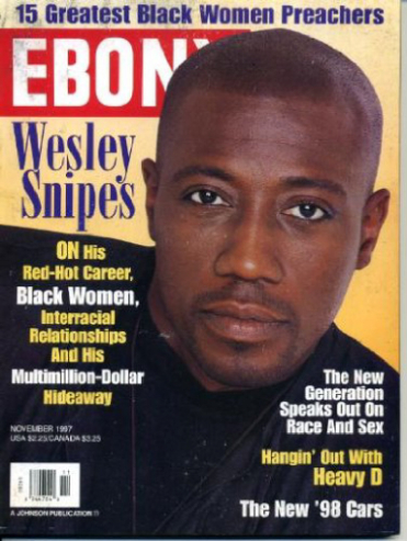 EBONY magazine side cover  November 1997