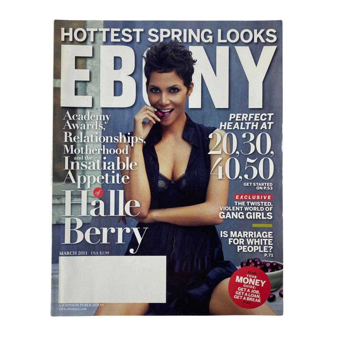 EBONY magazine side cover  March 2011