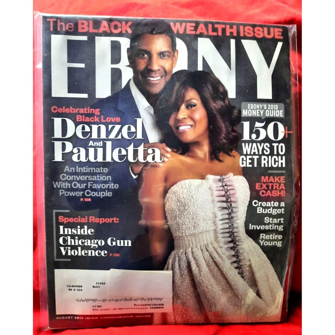 EBONY magazine side cover  August 2013