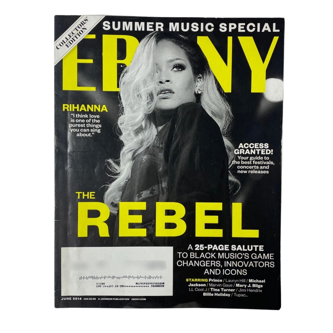 EBONY magazine side cover  June 2014