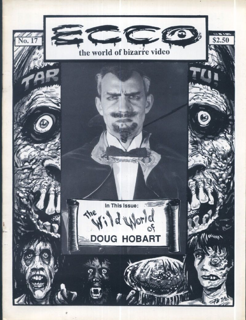 ECCO magazine side cover Issue 17  1992