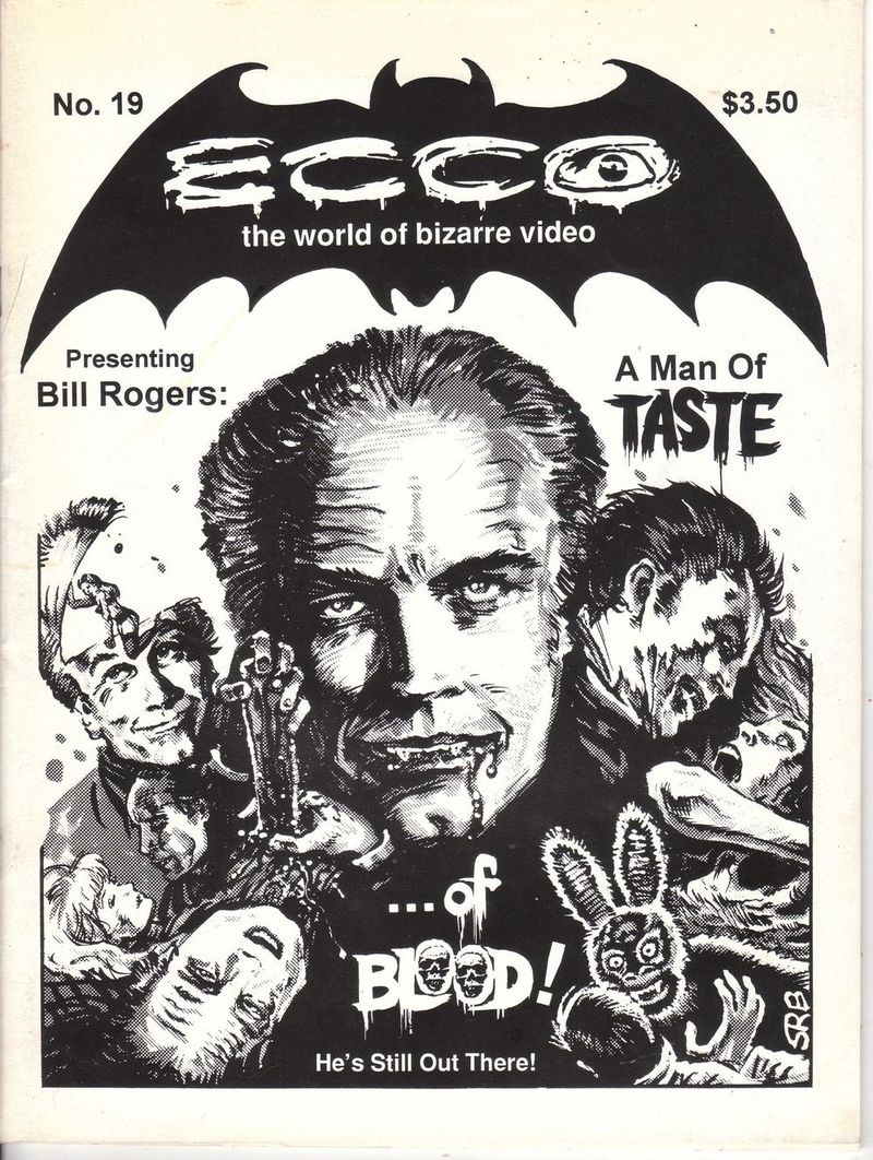 ECCO magazine side cover Issue 19  1993