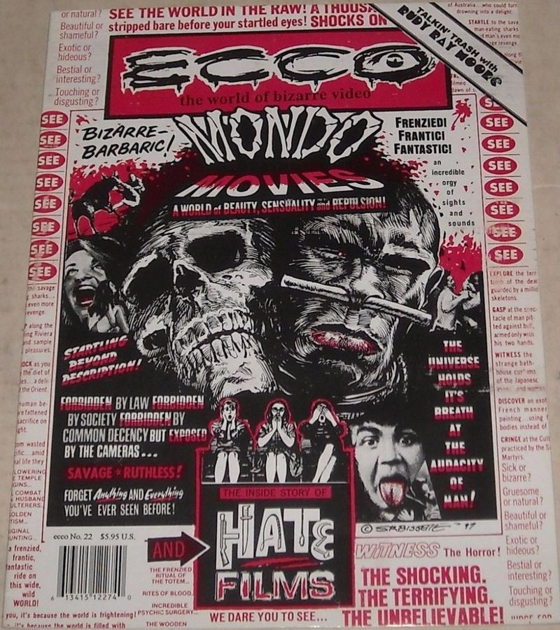 ECCO magazine side cover Issue 22  1997