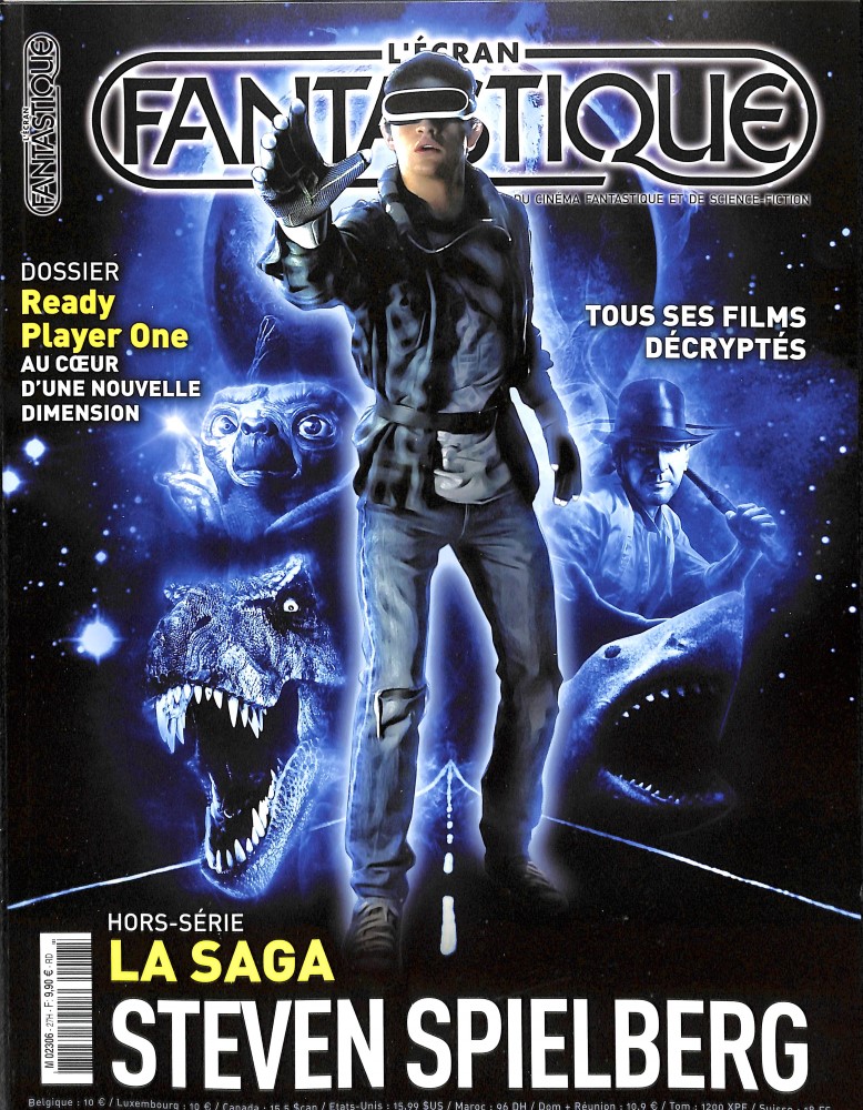 ECRAN FANTASTIQUE | L magazine side cover Issue 27  Special  March 2018