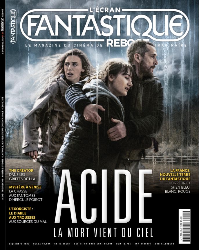 ECRAN FANTASTIQUE | L magazine side cover Issue 29  September 2023