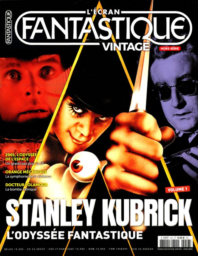 ECRAN FANTASTIQUE VINTAGE magazine side cover Issue 18  July 2024