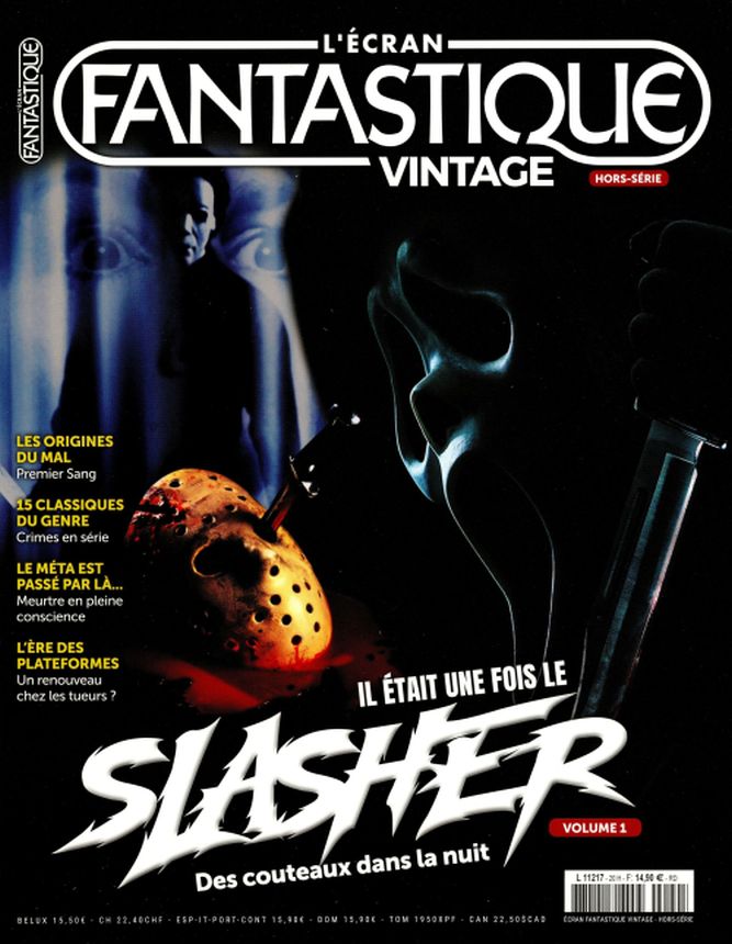 ECRAN FANTASTIQUE VINTAGE magazine side cover Issue 20  January 2025