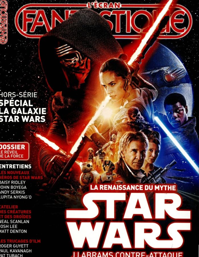 ECRAN FANTASTIQUE | L magazine side cover Issue 21  Special November 2015