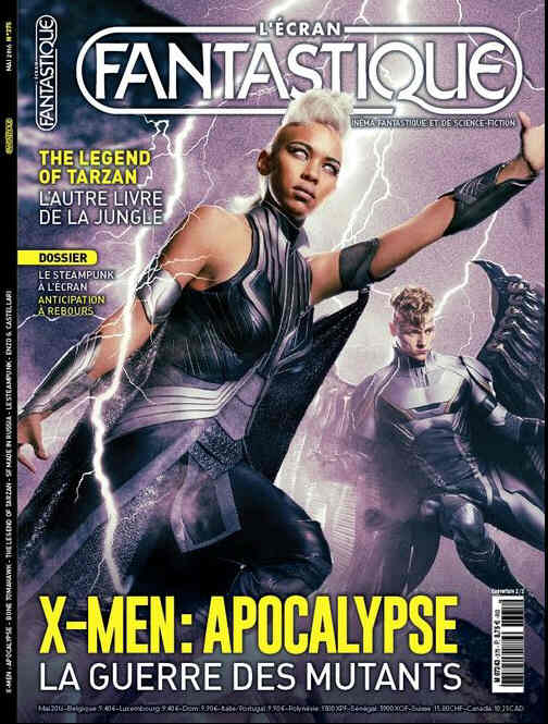 ECRAN FANTASTIQUE | L magazine side cover Issue 375 May 2016