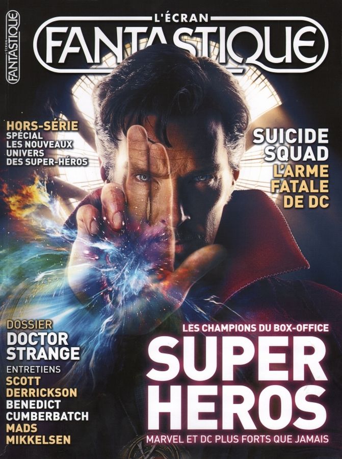 ECRAN FANTASTIQUE | L magazine side cover Issue 22  Special July 2016