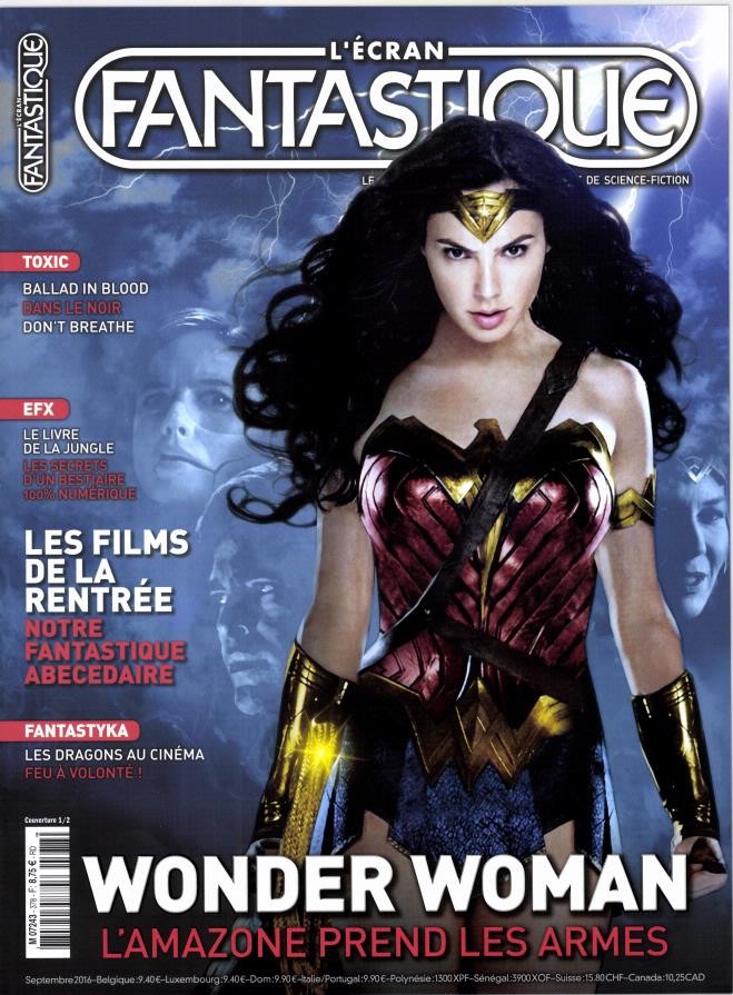 ECRAN FANTASTIQUE | L magazine side cover Issue 378 September 2016
