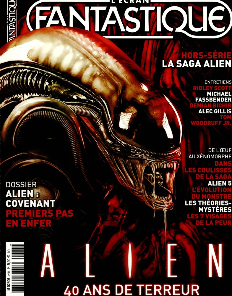 ECRAN FANTASTIQUE | L magazine side cover Issue 23  Special April 2017