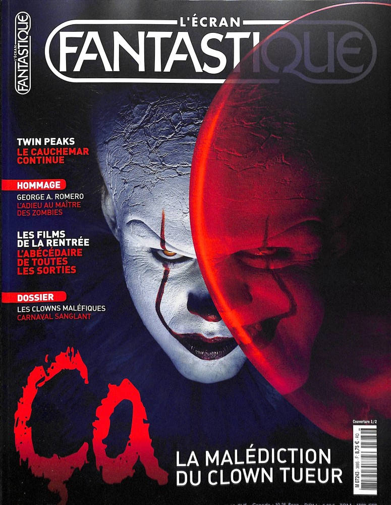 ECRAN FANTASTIQUE | L magazine side cover Issue 389 September 2017
