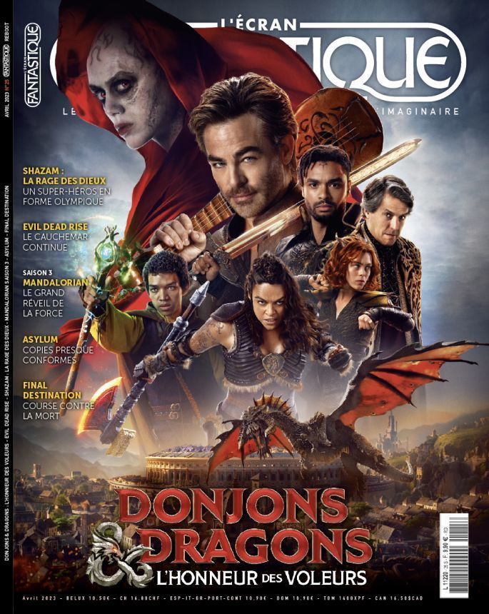 ECRAN FANTASTIQUE | L magazine side cover Issue 25  April 2023